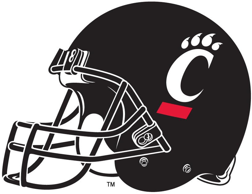 Cincinnati Bearcats 2006-Pres Helmet Logo diy iron on heat transfer